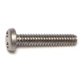 Midwest Fastener #6-32 x 3/4 in Spanner Pan Machine Screw, Plain Stainless Steel, 10 PK 70982